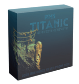 Titanic 2025 $1 1oz Silver Black Proof Coin - Nova Coins