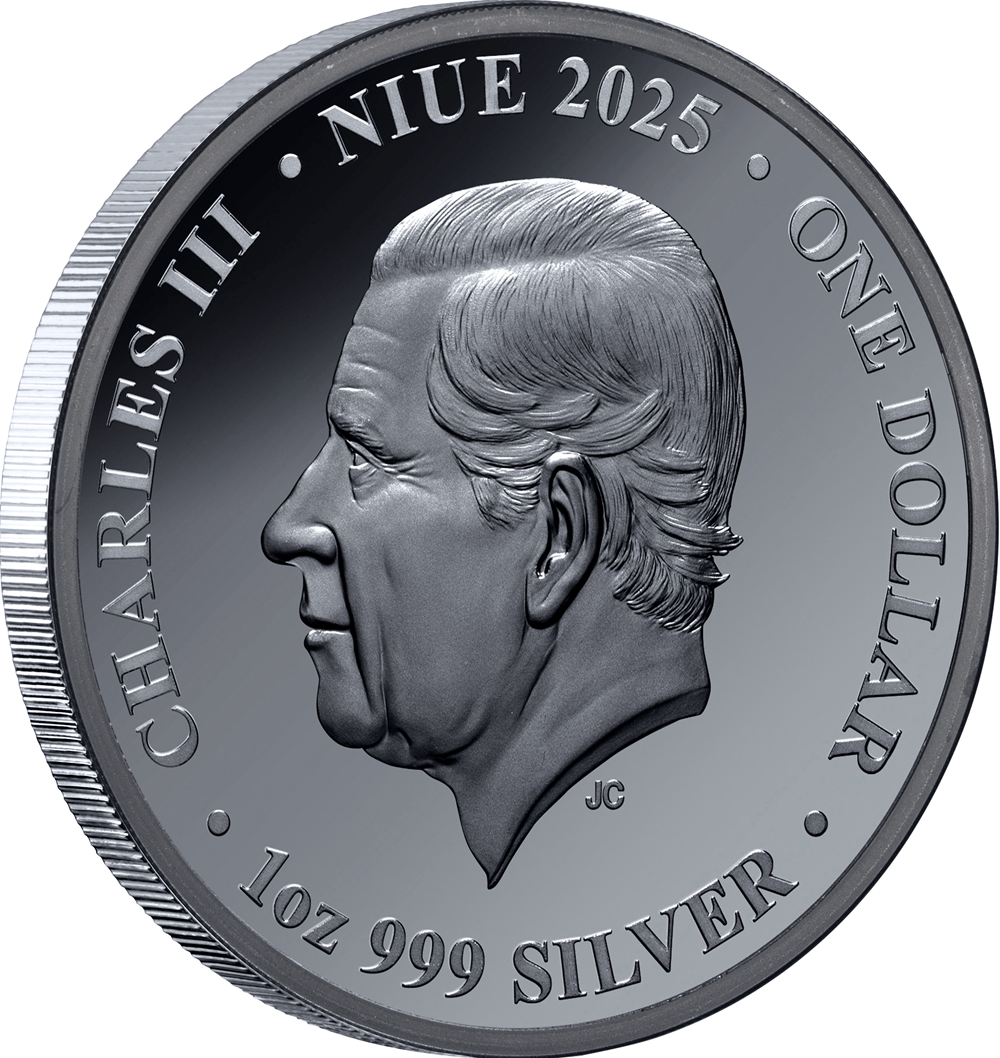 Titanic 2025 $1 1oz Silver Black Proof Coin - Nova Coins