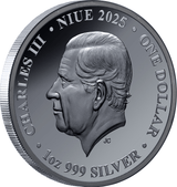 Titanic 2025 $1 1oz Silver Black Proof Coin - Nova Coins