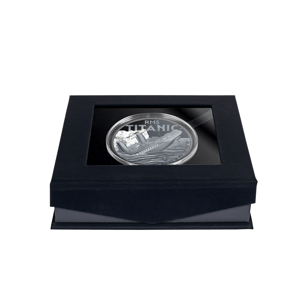 Titanic 2025 $1 1oz Silver Black Proof Coin - Nova Coins