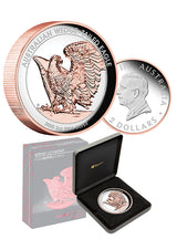 Wedge-tailed Eagle 2025 2oz Silver Proof Rose Gold Gilded Ultra Coin