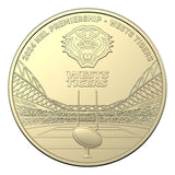 2024 NRL Wests Tigers $1 Team Coin in Card