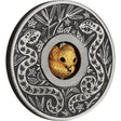 Year of the Snake Rotating Charm 2025 1oz Silver Antiqued Coin - Nova Coins